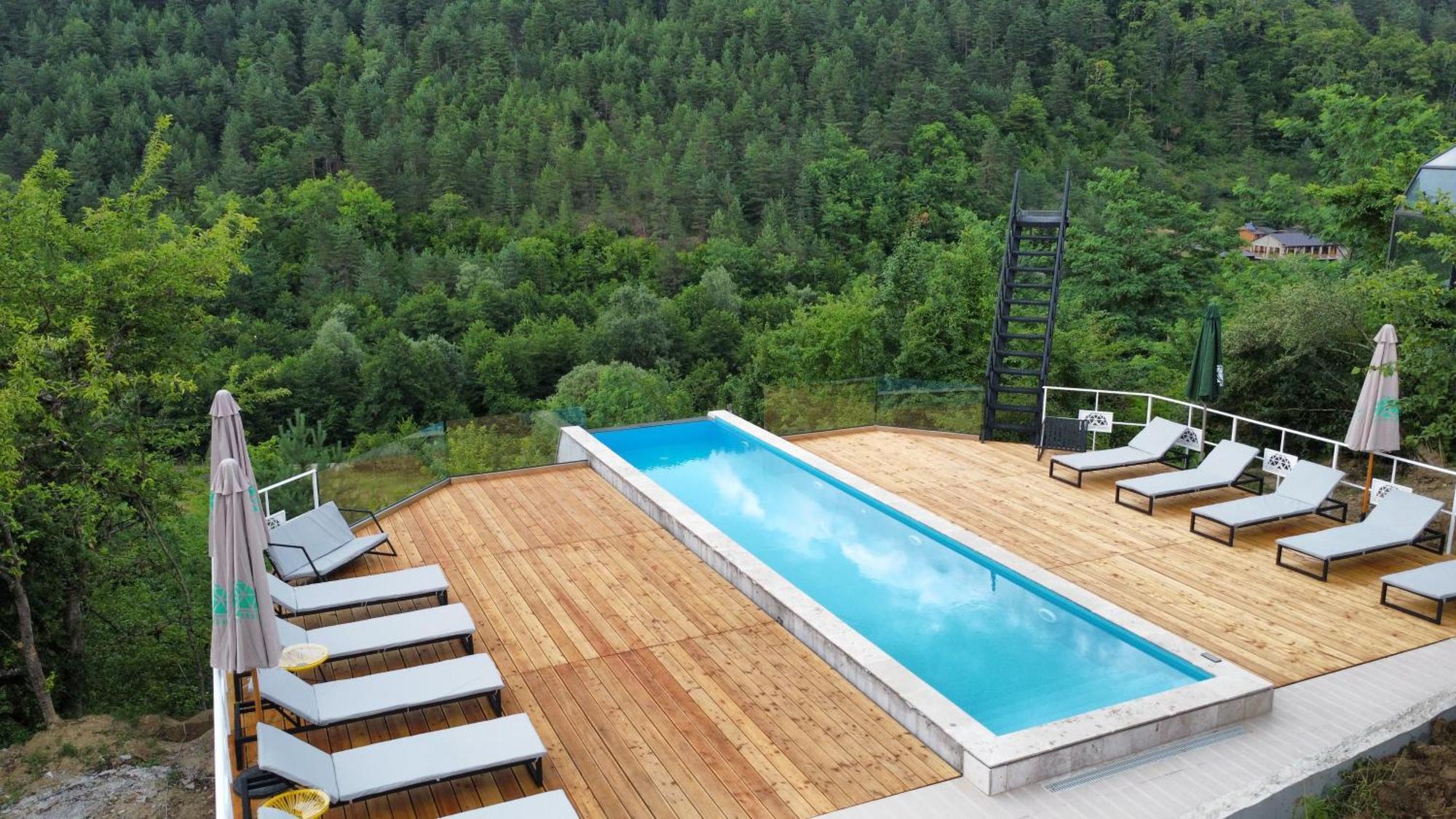 Glamping Georgia Krikhi Hotel Амбролаури Екстериор снимка
