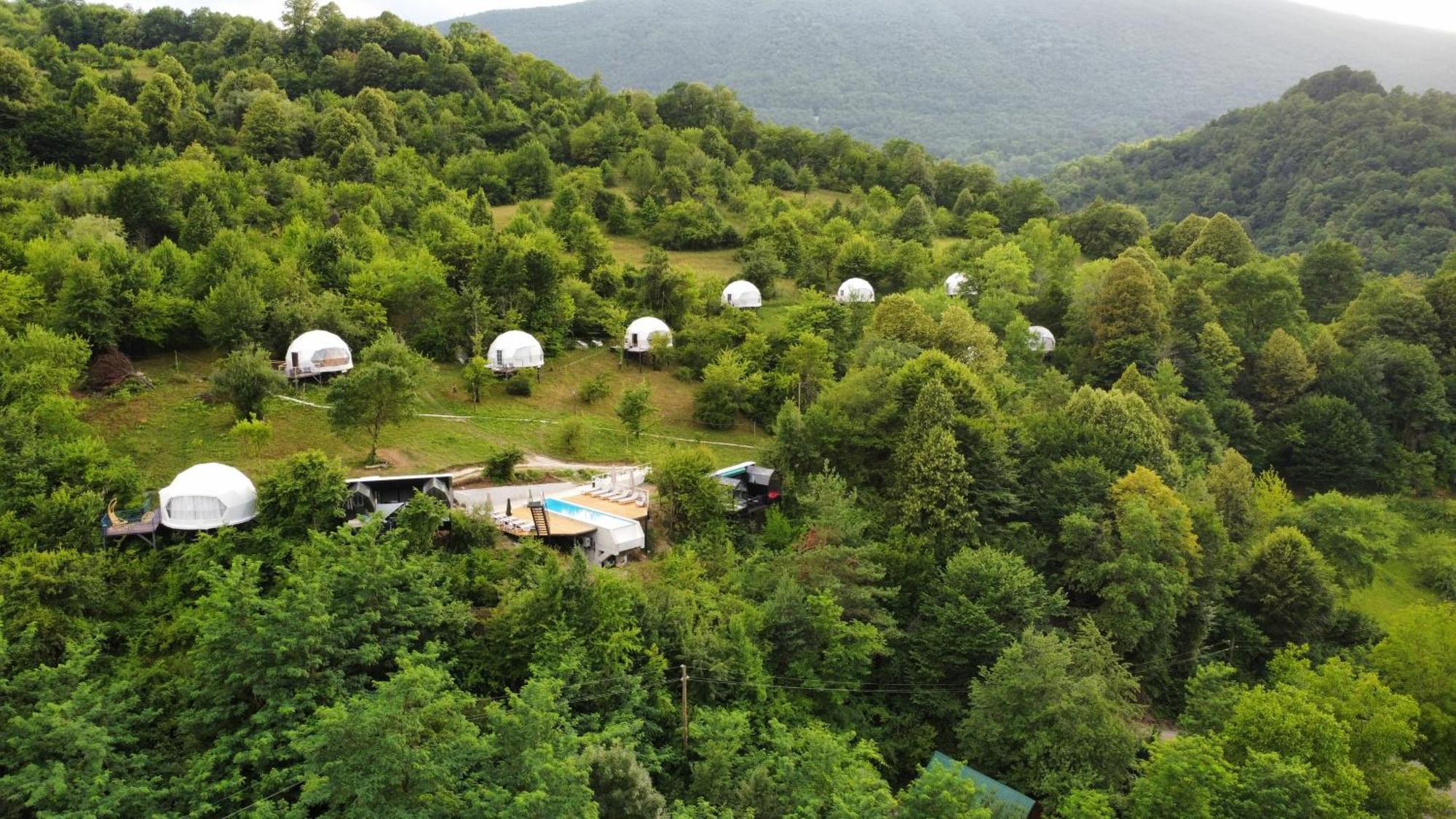 Glamping Georgia Krikhi Hotel Амбролаури Екстериор снимка